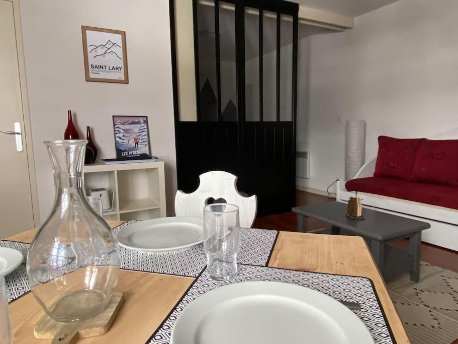Apartament Vignec/Saint-Lary - T2 Cosy Avec Balcon & Piscine Zewnętrze zdjęcie