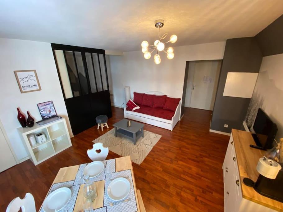 Apartament Vignec/Saint-Lary - T2 Cosy Avec Balcon & Piscine Zewnętrze zdjęcie